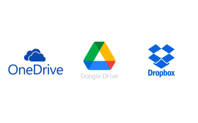 OneDrive、Google Drive、Dropboxクラウドサービス適用